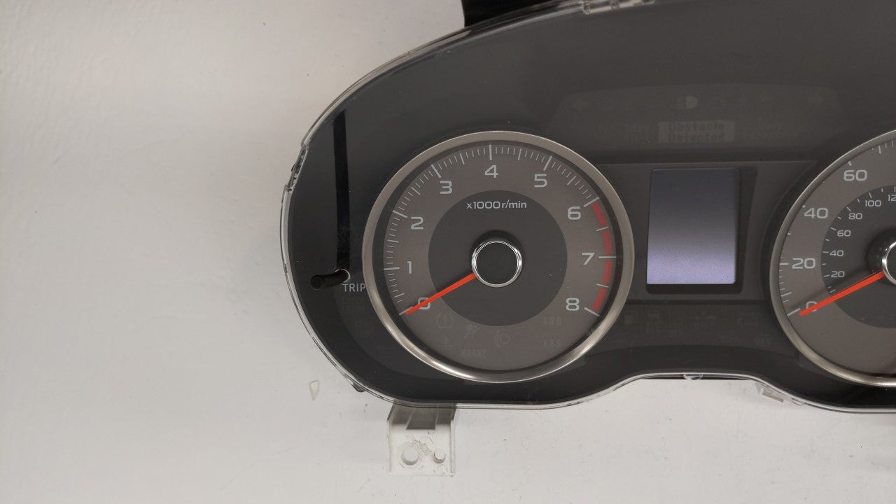 2015 Subaru Forester Instrument Cluster Speedometer Gauges P/N:8504SG120 Fits OEM Used Auto Parts - Oemusedautoparts1.com