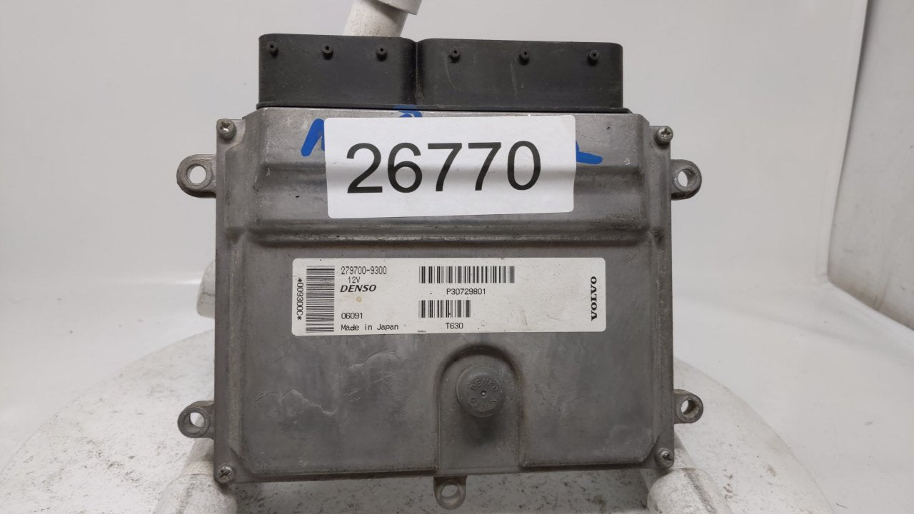 2007 Volvo V40 PCM Engine Computer ECU ECM PCU OEM P/N:279700-9300 Fits 2006 2008 2009 2010 2011 2012 2013 OEM Used Auto Parts - Oemusedautoparts1.com