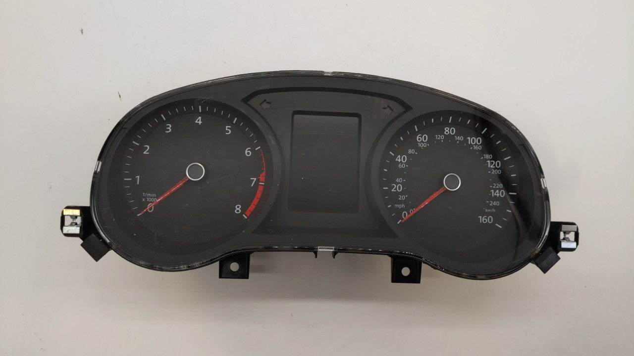 2017 Volkswagen Jetta Instrument Cluster Speedometer Gauges P/N:5C6920956A 5C6920955A Fits 2016 2018 OEM Used Auto Parts - Oemusedautoparts1.com