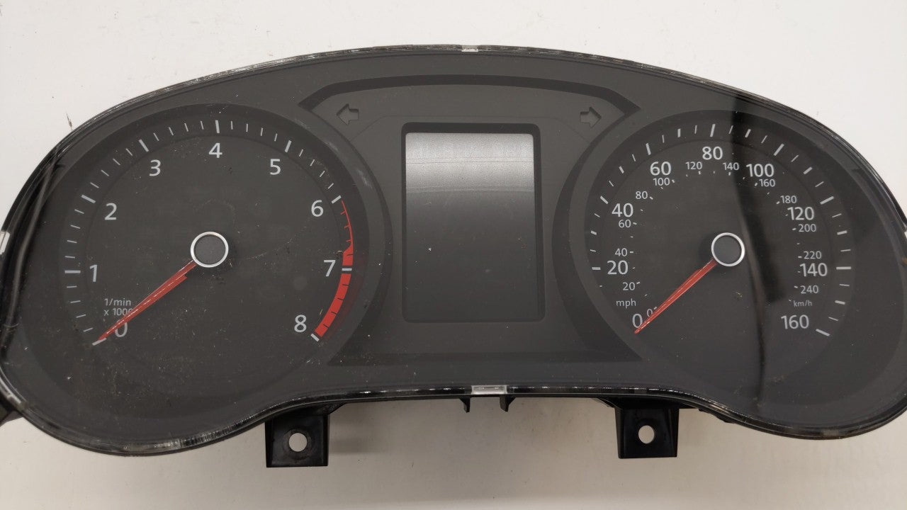 2017 Volkswagen Jetta Instrument Cluster Speedometer Gauges P/N:5C6920956A 5C6920955A Fits 2016 2018 OEM Used Auto Parts - Oemusedautoparts1.com