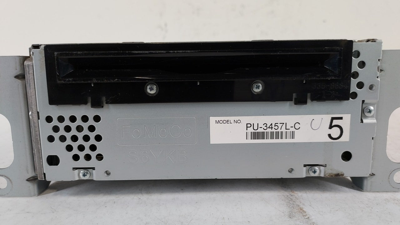 2012 Ford Explorer Radio AM FM Cd Player Receiver Replacement P/N:CB5T-19C107-BC CB5T-19C107-BB Fits OEM Used Auto Parts - Oemusedautoparts1.com