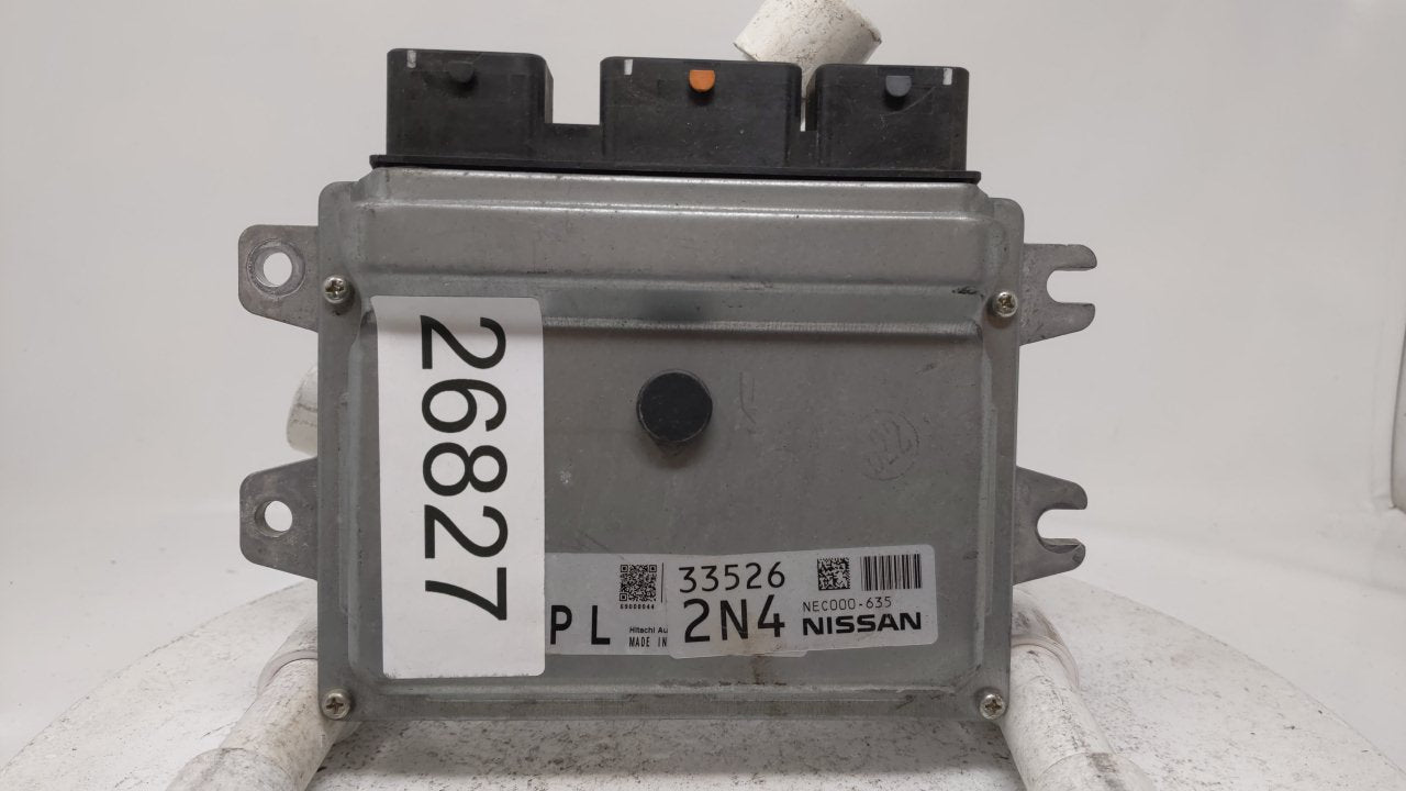 2012 Nissan Cube PCM Engine Computer ECU ECM PCU OEM P/N:NEC000-635 NEC000-634 Fits OEM Used Auto Parts - Oemusedautoparts1.com