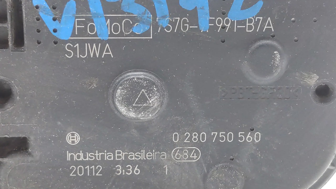 2011-2014 Ford Fiesta Throttle Body P/N:7S7G-9F991-BA 7S7G-9F991-B7A Fits 2011 2012 2013 2014 OEM Used Auto Parts - Oemusedautoparts1.com