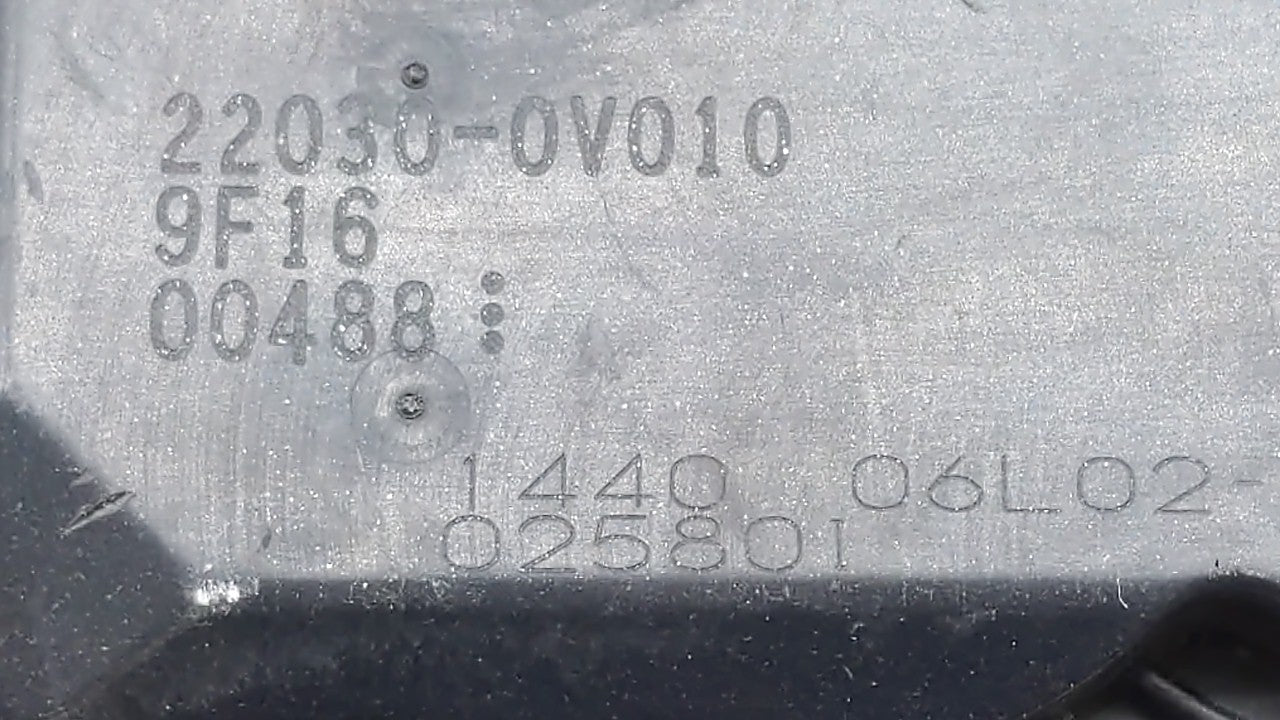 2010-2017 Toyota Camry Throttle Body P/N:22030-0V010 22030-36010 Fits 2009 2010 2011 2012 2013 2014 2015 2016 2017 2018 OEM Used Auto Parts - Oemusedautoparts1.com