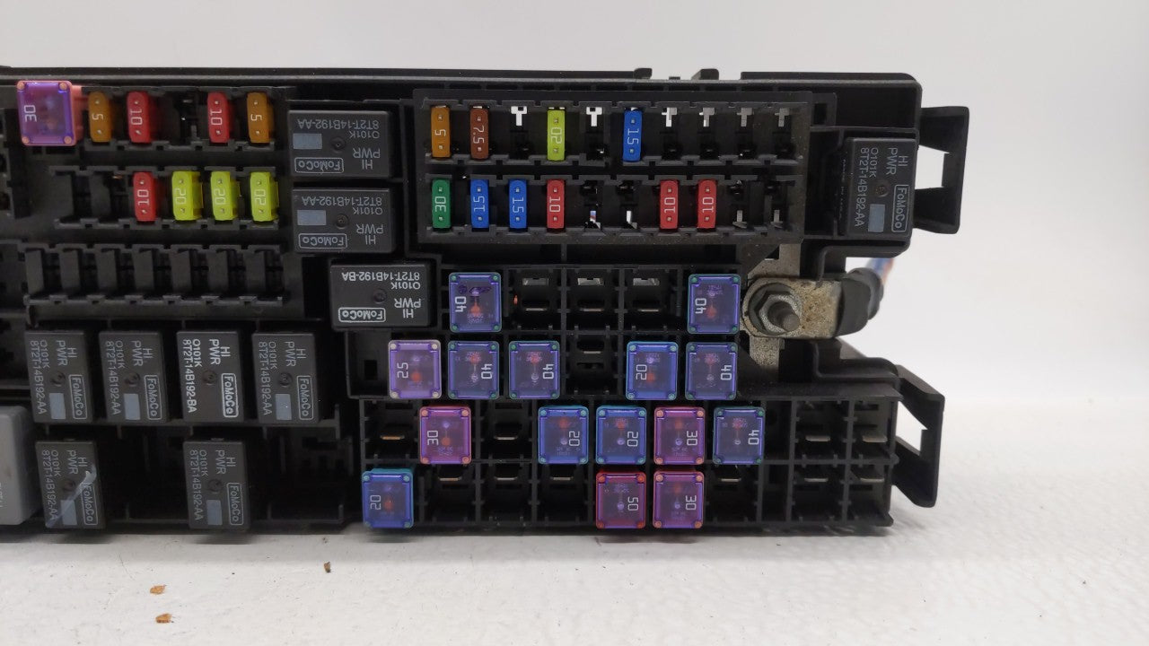 2012-2014 Ford Edge Fusebox Fuse Box Panel Relay Module P/N:CT4T-14290-LG CT4T-14290-HE Fits 2012 2013 2014 OEM Used Auto Parts - Oemusedautoparts1.com