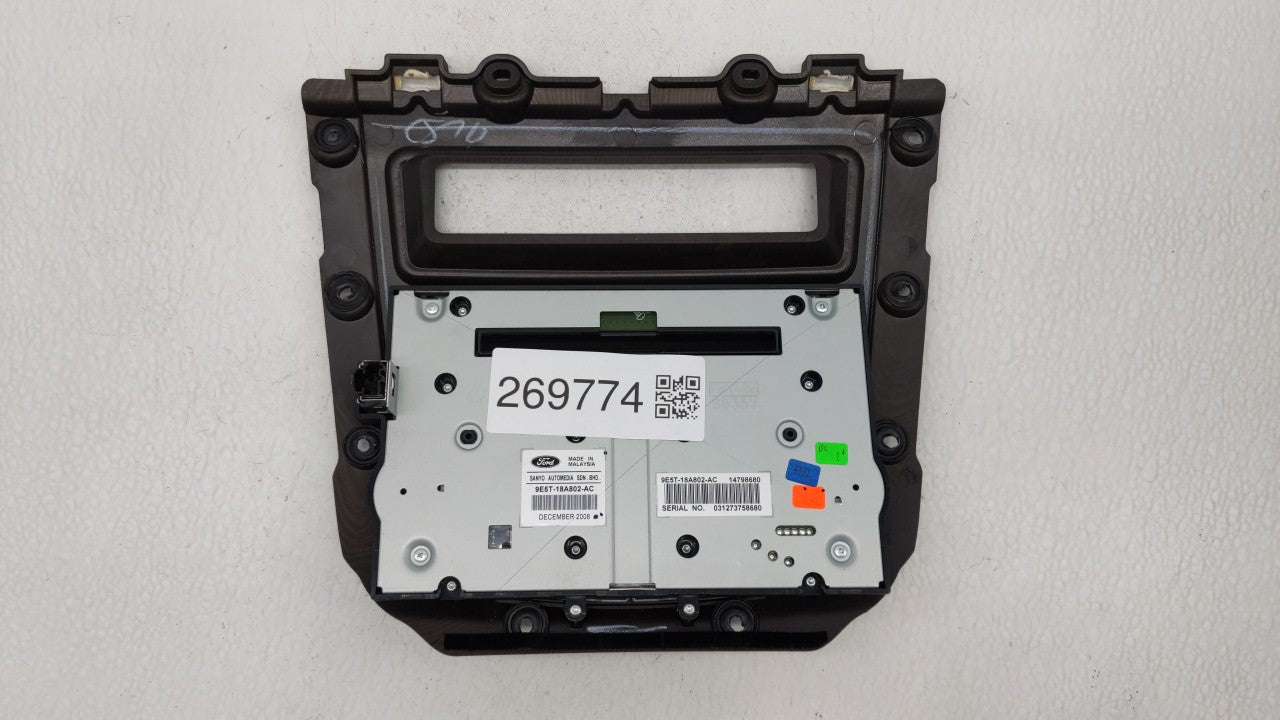 2010-2012 Ford Fusion Radio Control Panel - Oemusedautoparts1.com