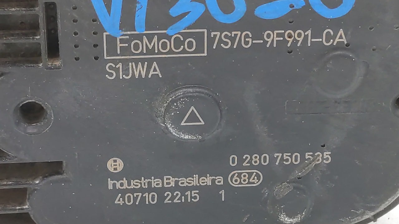 2013-2016 Ford Escape Throttle Body P/N:0 280 750 535 7S7G-9F991-CA Fits 2013 2014 2015 2016 2017 2018 2019 OEM Used Auto Parts - Oemusedautoparts1.com