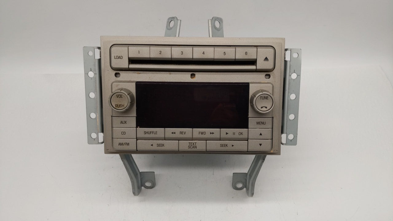2007 Lincoln Mkz Radio AM FM Cd Player Receiver Replacement P/N:7H6T-18C815-BG Fits OEM Used Auto Parts - Oemusedautoparts1.com