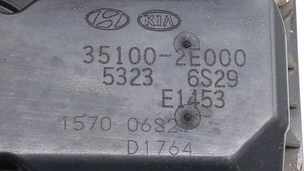2011-2018 Hyundai Elantra Throttle Body P/N:35100-2E000 Fits 2011 2012 2013 2014 2015 2016 2017 2018 2019 OEM Used Auto Parts - Oemusedautoparts1.com
