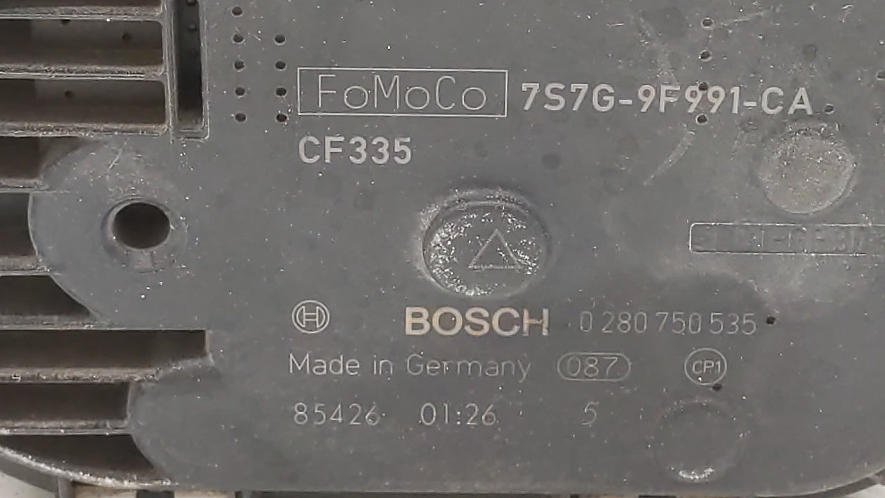 2014-2019 Ford Fiesta Throttle Body P/N:0 280 750 535 7S7G-9F991-CA Fits 2013 2014 2015 2016 2017 2018 2019 OEM Used Auto Parts - Oemusedautoparts1.com