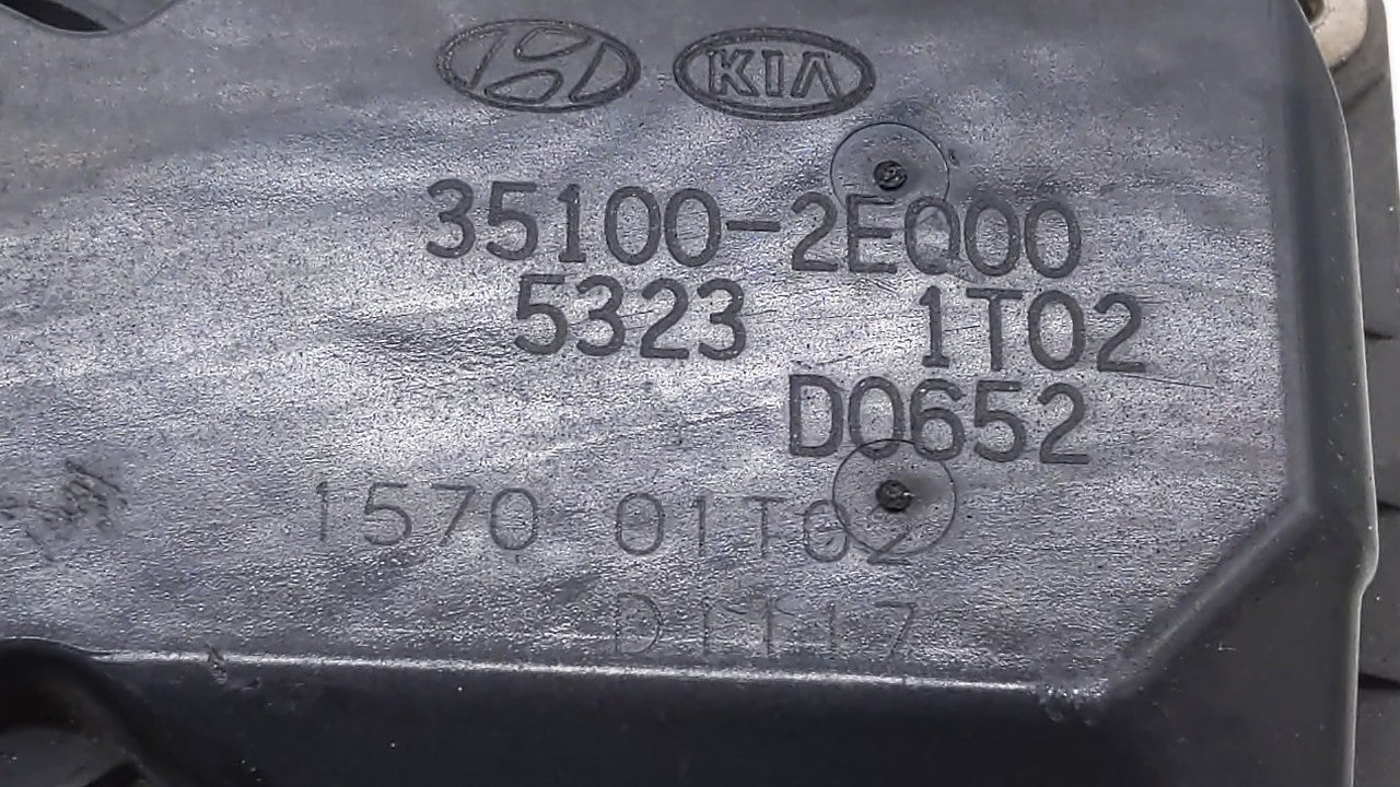 2011-2018 Hyundai Elantra Throttle Body P/N:35100-2E000 Fits 2011 2012 2013 2014 2015 2016 2017 2018 2019 OEM Used Auto Parts - Oemusedautoparts1.com