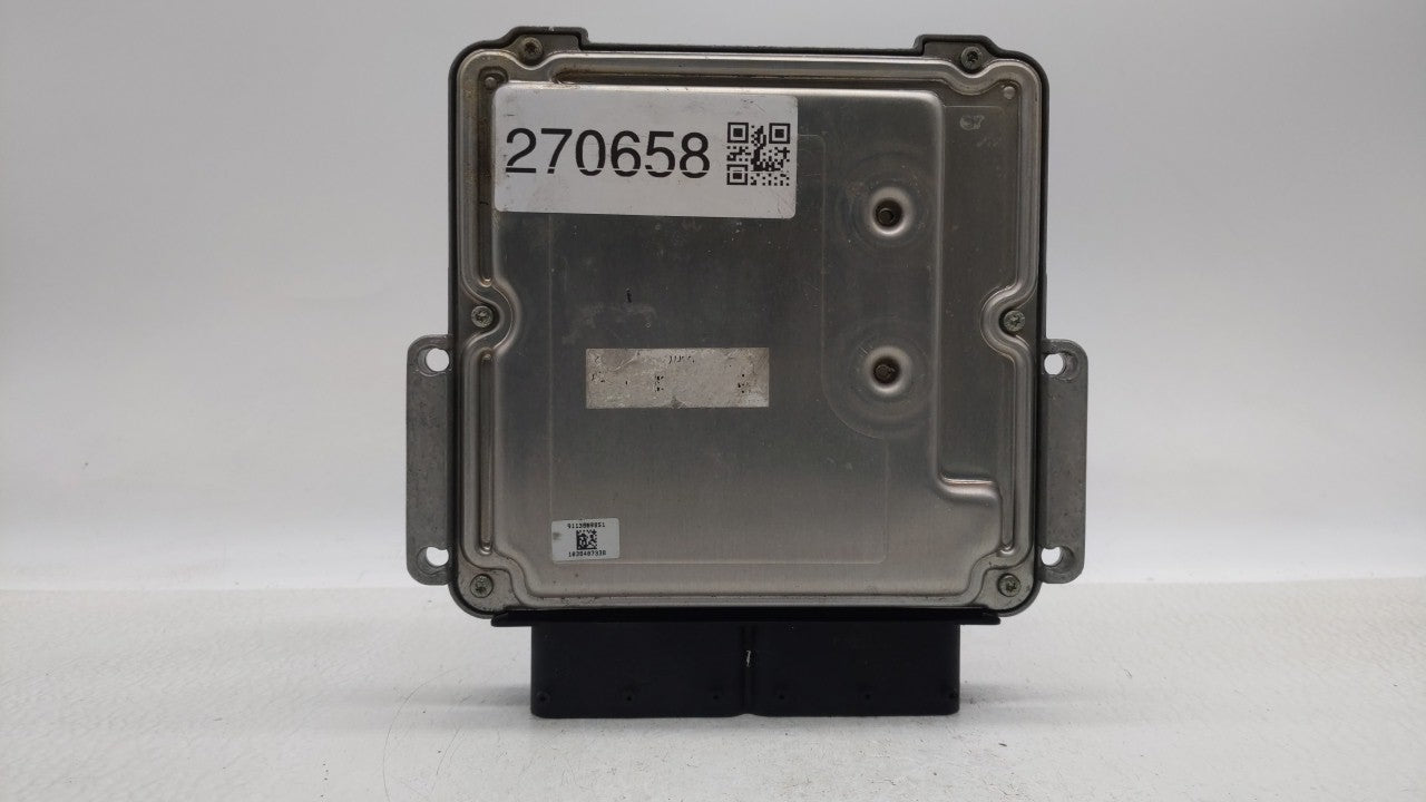 2015 Kia Soul PCM Engine Computer ECU ECM PCU OEM P/N:39110-2BSH7 Fits OEM Used Auto Parts - Oemusedautoparts1.com