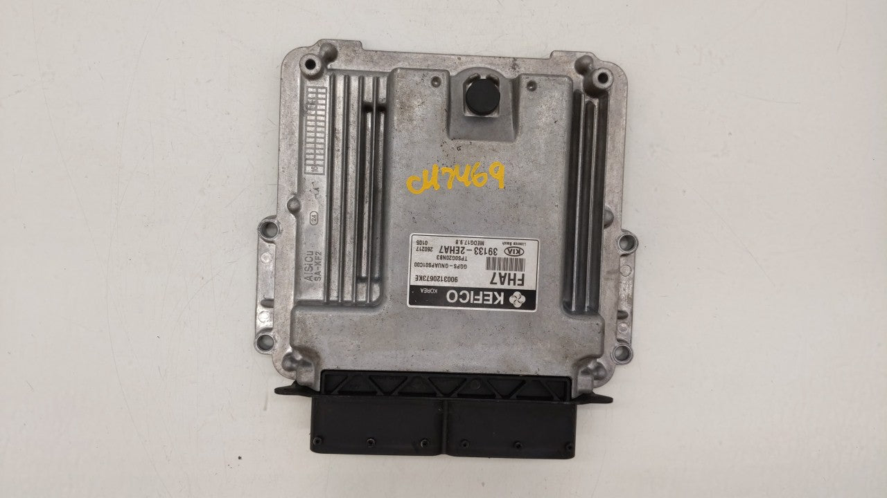 2016 Kia Soul PCM Engine Computer ECU ECM PCU OEM P/N:39131-2EHA7 39133-2EHA7 Fits OEM Used Auto Parts - Oemusedautoparts1.com