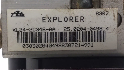 1999-2001 Ford Explorer ABS Pump Control Module Replacement P/N:XL24-2C346-AA Fits 1999 2000 2001 OEM Used Auto Parts