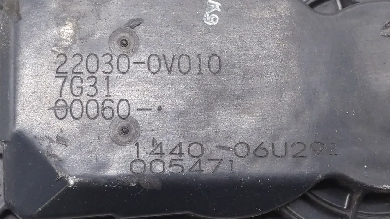 2010-2017 Toyota Camry Throttle Body P/N:22030-0V010 22030-36010 Fits 2009 2010 2011 2012 2013 2014 2015 2016 2017 2018 OEM Used Auto Parts - Oemusedautoparts1.com