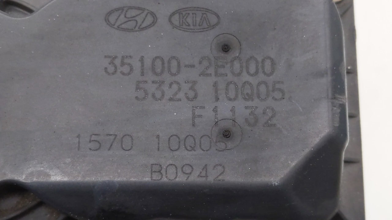 2014-2018 Kia Forte Throttle Body P/N:35100-2E000 Fits 2011 2012 2013 2014 2015 2016 2017 2018 2019 OEM Used Auto Parts - Oemusedautoparts1.com