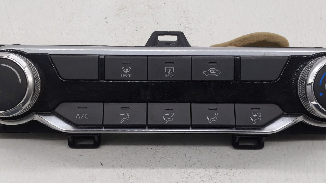 2019 Nissan Altima Climate Control Module Temperature AC/Heater Replacement P/N:27500 6CA3A Fits OEM Used Auto Parts - Oemusedautoparts1.com