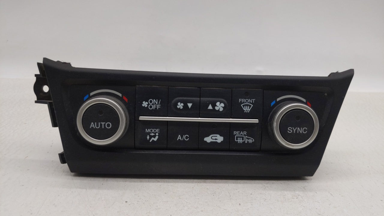 2016-2018 Acura Ilx Climate Control Module Temperature AC/Heater Replacement P/N:79600 TV9 A412 M1 79600 RV9 A512 M1 Fits OEM Used Auto Parts - Oemusedautoparts1.com
