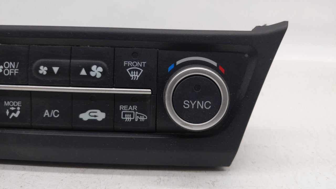 2016-2018 Acura Ilx Climate Control Module Temperature AC/Heater Replacement P/N:79600 TV9 A412 M1 79600 RV9 A512 M1 Fits OEM Used Auto Parts - Oemusedautoparts1.com