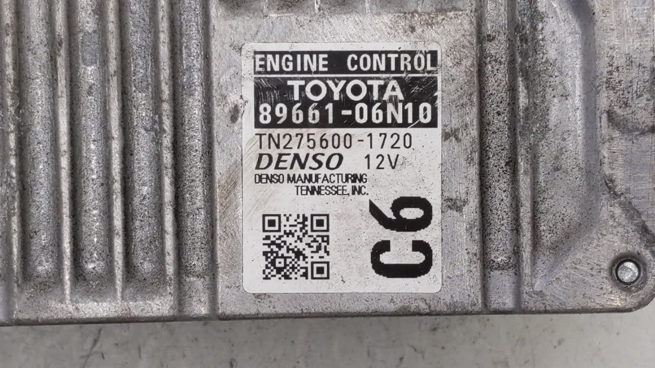 2015 Toyota Camry PCM Engine Computer ECU ECM PCU OEM P/N:89661-06N10 89661-06N11 Fits OEM Used Auto Parts - Oemusedautoparts1.com