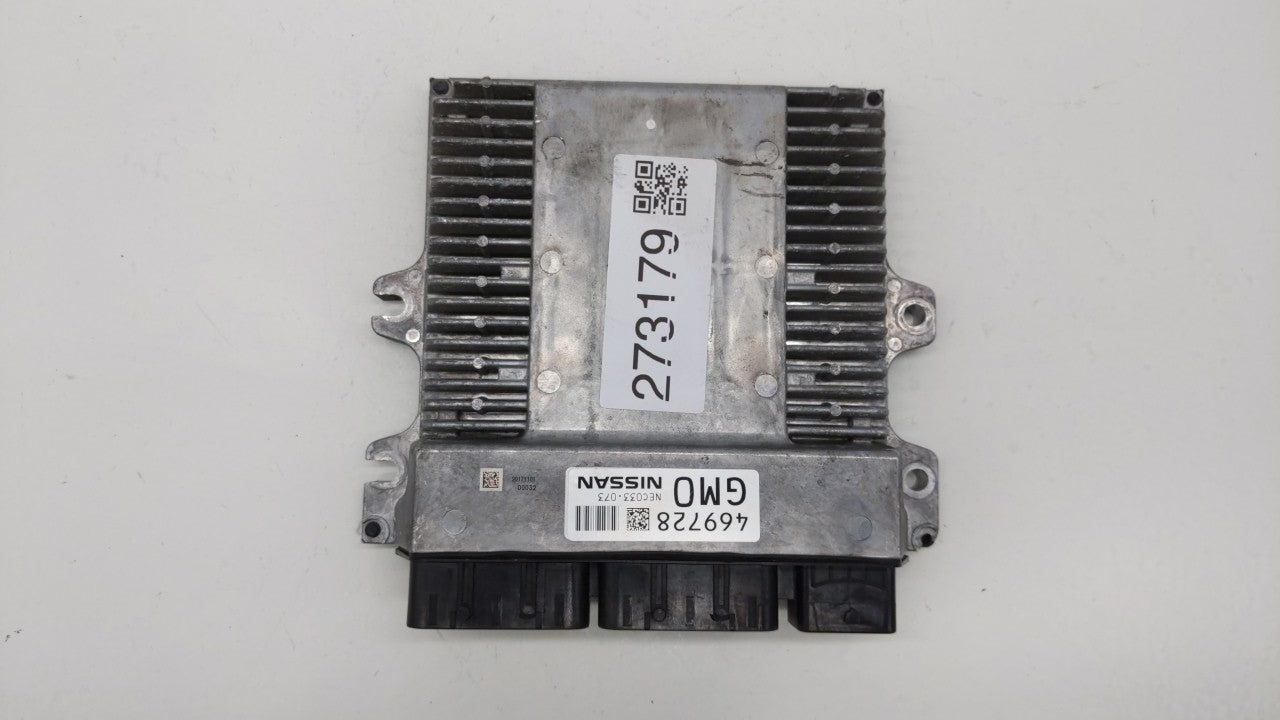 2018 Infiniti Q50 PCM Engine Computer ECU ECM PCU OEM P/N:NEC033-070 NEC036-044 Fits OEM Used Auto Parts - Oemusedautoparts1.com