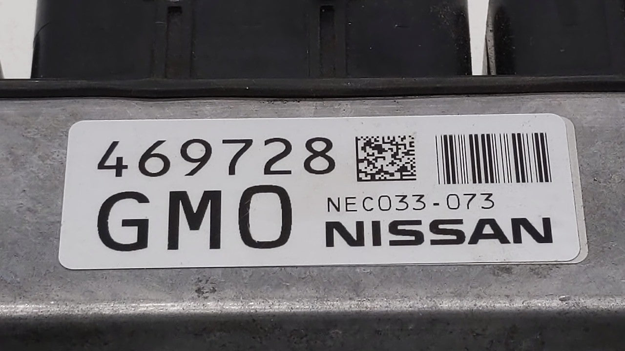 2018 Infiniti Q50 PCM Engine Computer ECU ECM PCU OEM P/N:NEC033-070 NEC036-044 Fits OEM Used Auto Parts - Oemusedautoparts1.com