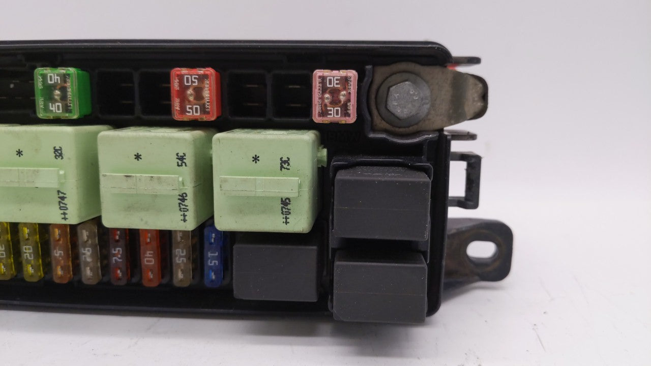 2008-2009 Mini Cooper Fusebox Fuse Box Panel Relay Module P/N:3449504 Fits 2008 2009 OEM Used Auto Parts - Oemusedautoparts1.com