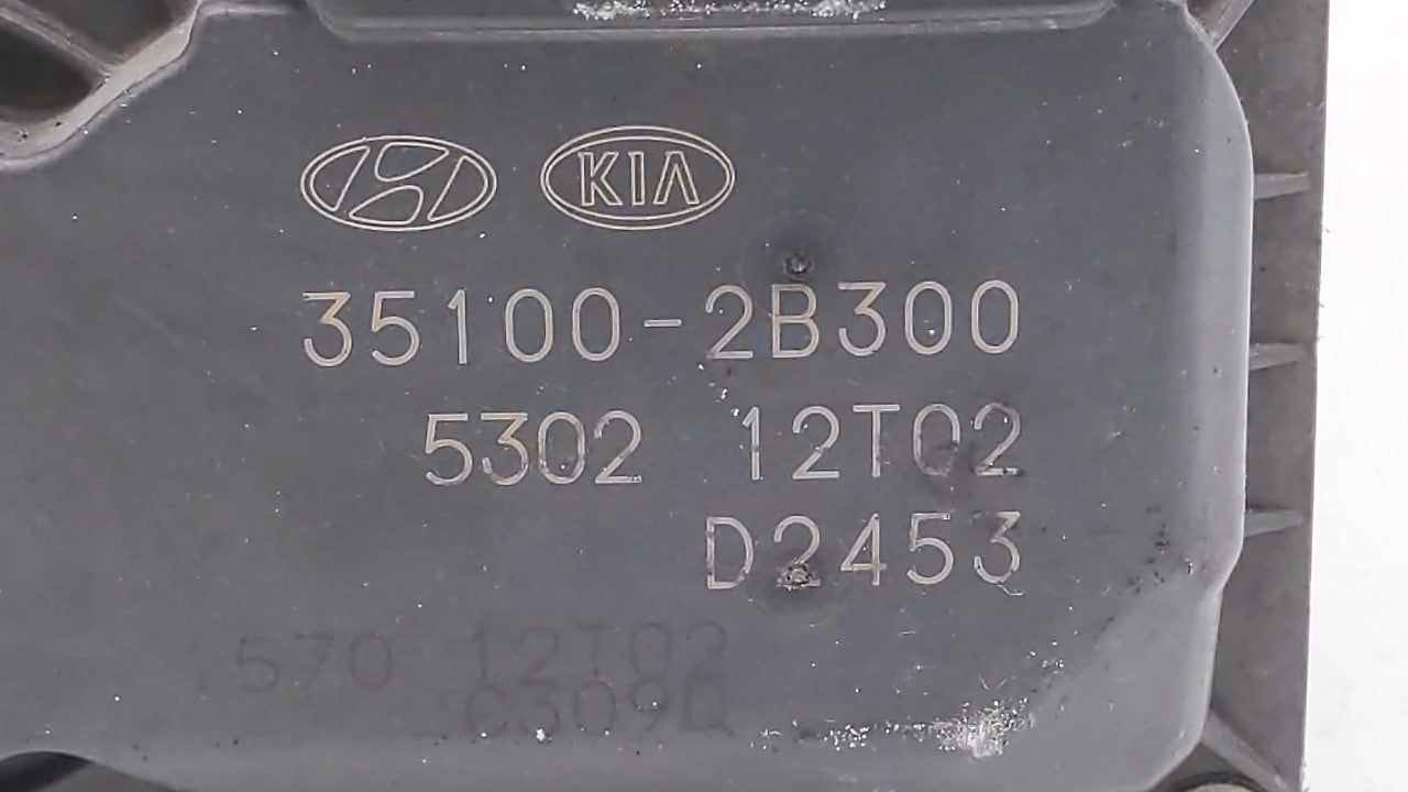 2012-2019 Kia Soul Throttle Body P/N:5302-1S02 35100-2B300 Fits 2012 2013 2014 2015 2016 2017 2018 2019 OEM Used Auto Parts - Oemusedautoparts1.com