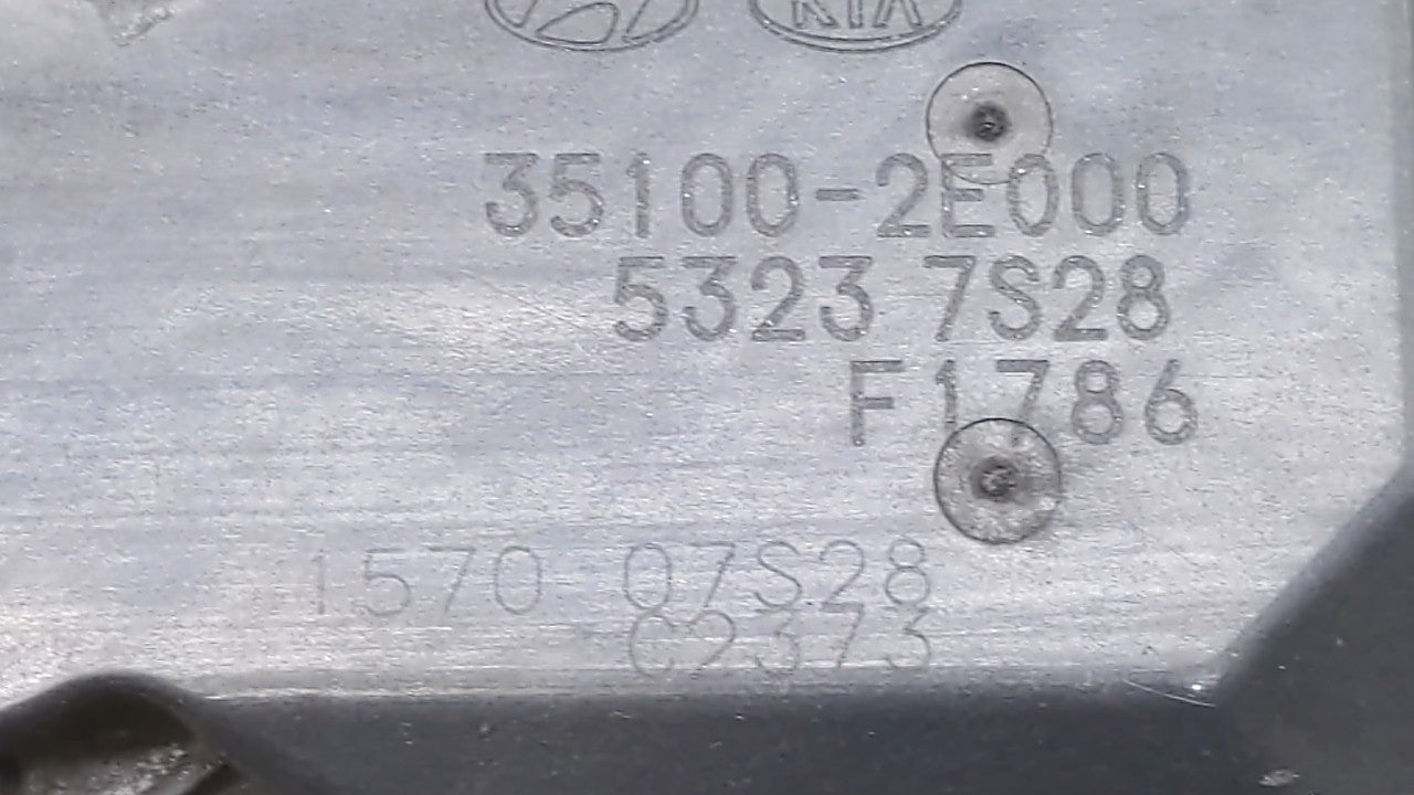 2011-2018 Hyundai Elantra Throttle Body P/N:35100-2E000 Fits 2011 2012 2013 2014 2015 2016 2017 2018 2019 OEM Used Auto Parts - Oemusedautoparts1.com