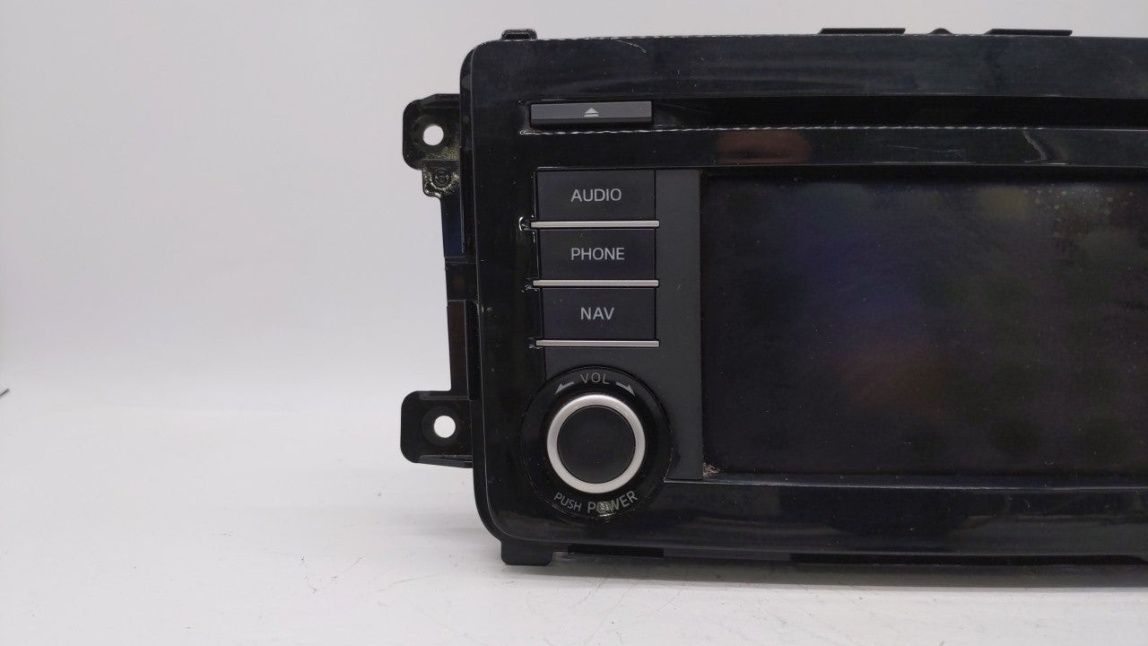 2013-2014 Mazda Cx-9 Radio AM FM Cd Player Receiver Replacement P/N:TK21 66 DV0 TK22 66 DV0A Fits 2013 2014 OEM Used Auto Parts - Oemusedautoparts1.com