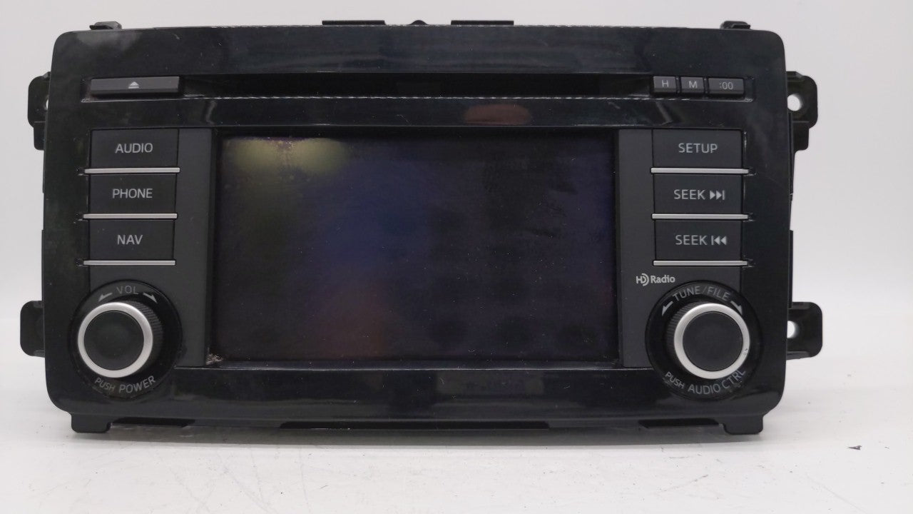 2013-2014 Mazda Cx-9 Radio AM FM Cd Player Receiver Replacement P/N:TK21 66 DV0 TK22 66 DV0A Fits 2013 2014 OEM Used Auto Parts - Oemusedautoparts1.com