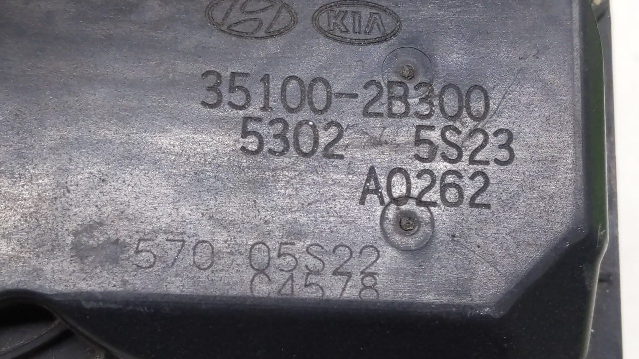 2012-2017 Hyundai Veloster Throttle Body P/N:5302-1S02 35100-2B300 Fits 2012 2013 2014 2015 2016 2017 2018 2019 OEM Used Auto Parts - Oemusedautoparts1.com
