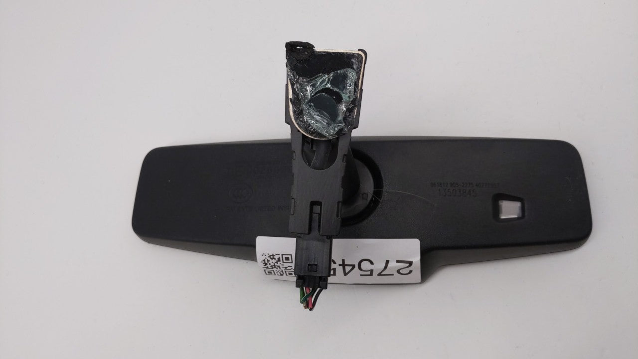 2010-2017 Gmc Terrain Interior Rear View Mirror Replacement OEM P/N:13503845 13584893 Fits OEM Used Auto Parts - Oemusedautoparts1.com