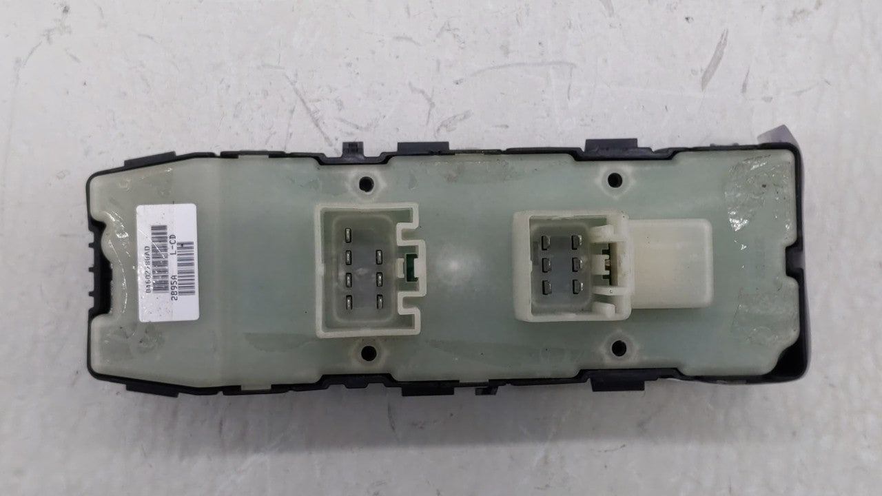 2011-2017 Jeep Compass Master Power Window Switch Replacement Driver Side Left P/N:04602735AA 04602780AA Fits OEM Used Auto Parts - Oemusedautoparts1.com