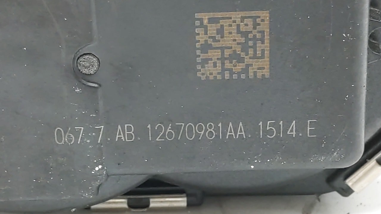 2012-2019 Chevrolet Impala Throttle Body P/N:12670981AA 12632172BA Fits 2012 2013 2014 2015 2016 2017 2018 2019 OEM Used Auto Parts - Oemusedautoparts1.com
