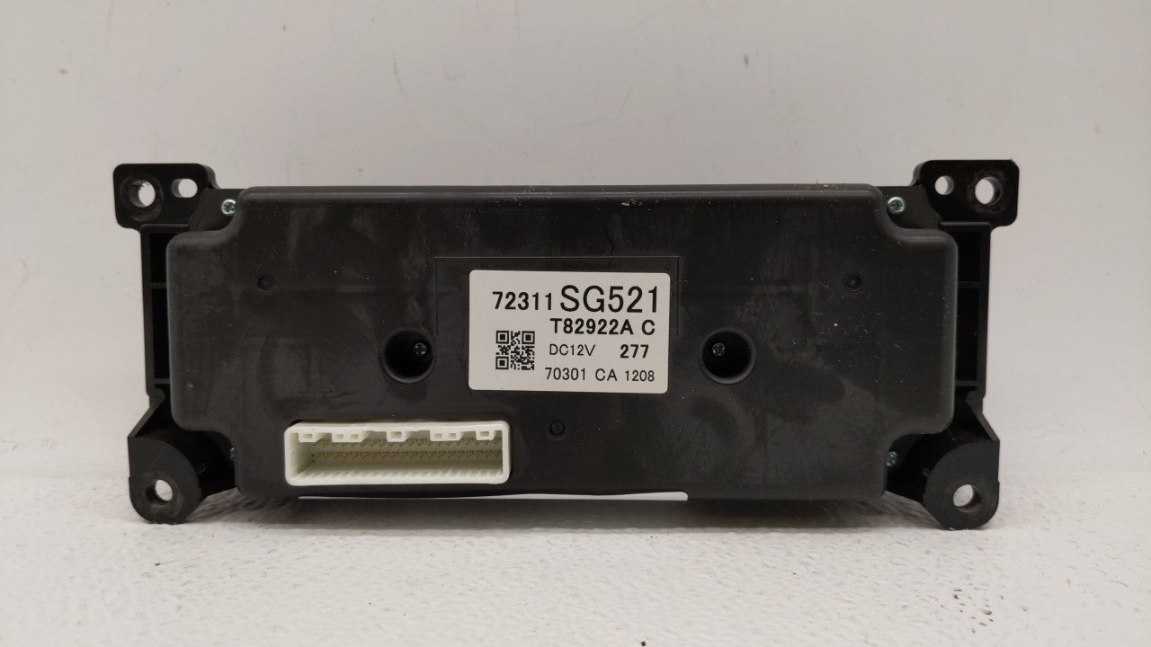 2017 Subaru Forester Climate Control Module Temperature AC/Heater Replacement P/N:72311SG521 72311SG520 Fits OEM Used Auto Parts - Oemusedautoparts1.com