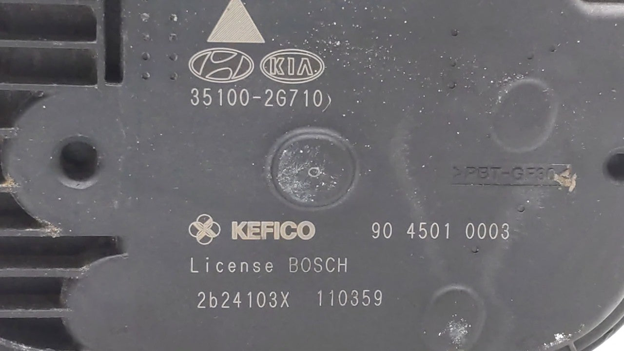 2011-2015 Kia Optima Throttle Body P/N:35100-2G710 Fits 2011 2012 2013 2014 2015 2016 OEM Used Auto Parts - Oemusedautoparts1.com