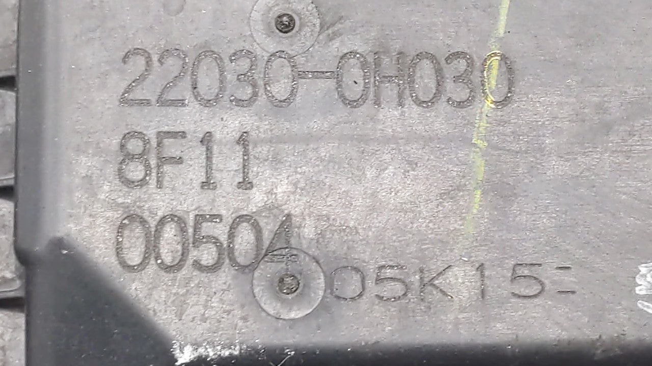 2007-2011 Toyota Camry Throttle Body P/N:22030-0H031 22030-28071 Fits 2006 2007 2008 2009 2010 2011 2012 2013 2014 2015 OEM Used Auto Parts - Oemusedautoparts1.com