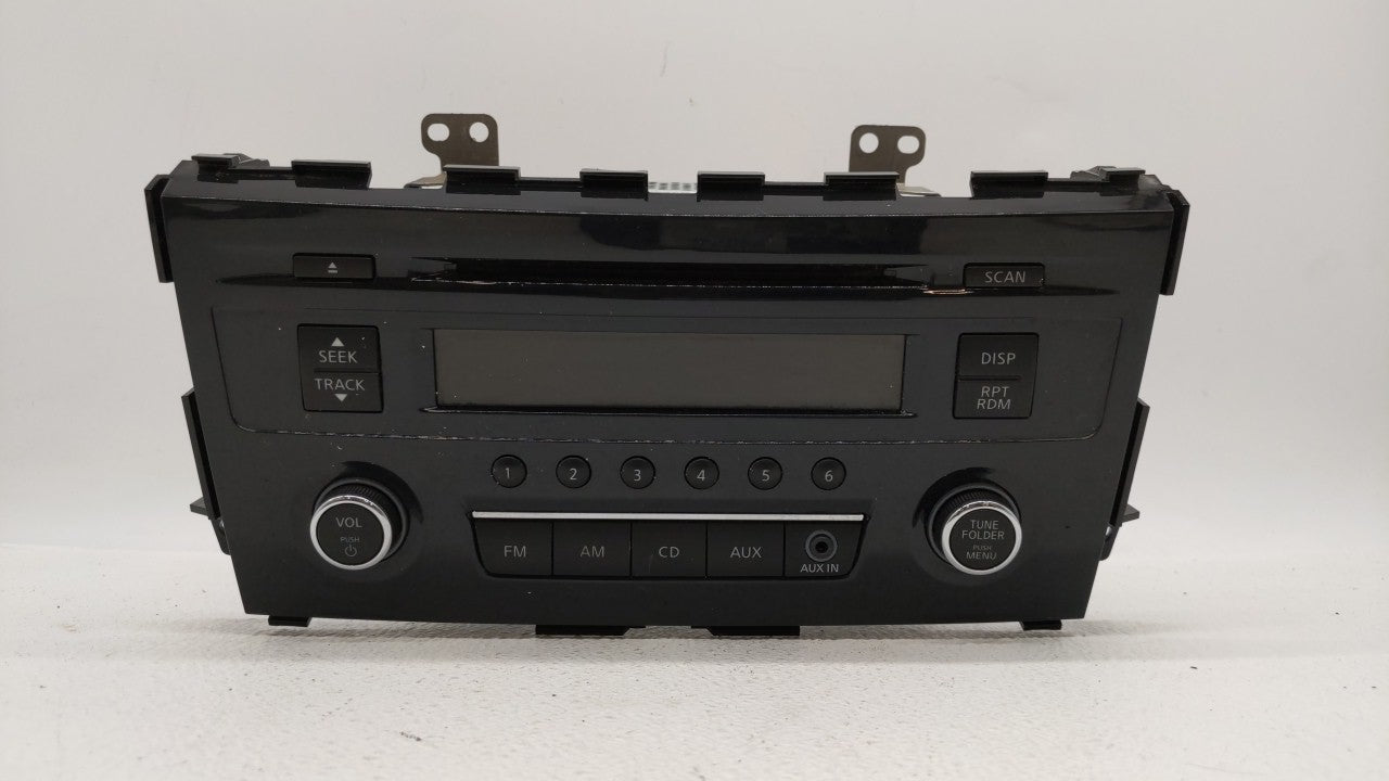 2013-2015 Nissan Altima Radio AM FM Cd Player Receiver Replacement P/N:28185 3TA0G 28185 3TB0G Fits 2013 2014 2015 OEM Used Auto Parts - Oemusedautoparts1.com