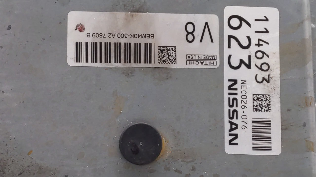 2018 Nissan Altima PCM Engine Computer ECU ECM PCU OEM P/N:BEM40K-300 A2 Fits OEM Used Auto Parts - Oemusedautoparts1.com