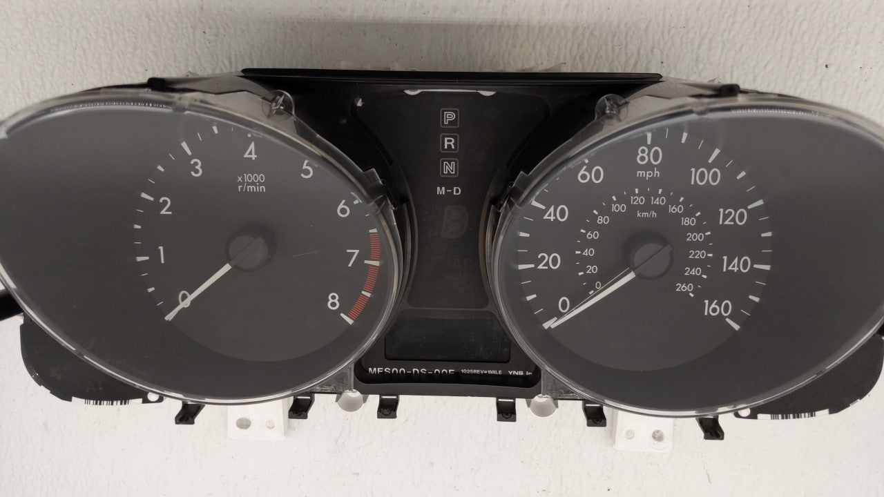 2010-2011 Mazda 3 Instrument Cluster Speedometer Gauges P/N:LQ BCS3F LB BBM5 L Fits 2010 2011 OEM Used Auto Parts - Oemusedautoparts1.com