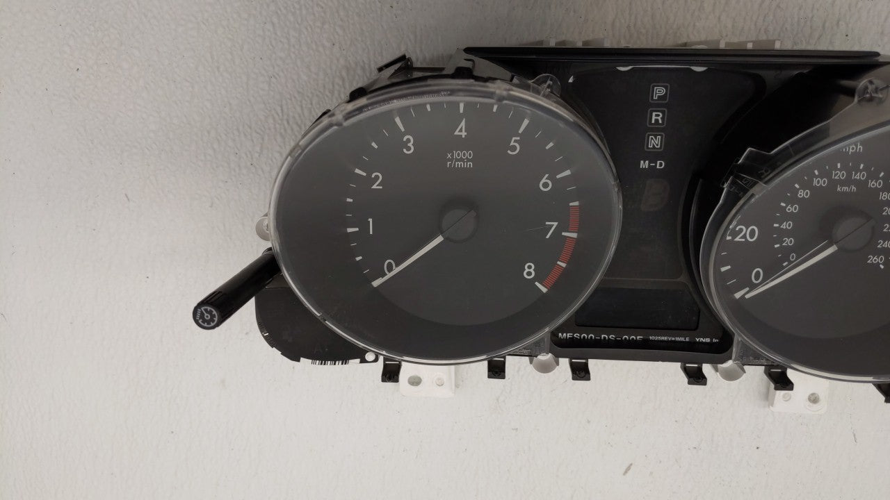 2010-2011 Mazda 3 Instrument Cluster Speedometer Gauges P/N:LQ BCS3F LB BBM5 L Fits 2010 2011 OEM Used Auto Parts - Oemusedautoparts1.com