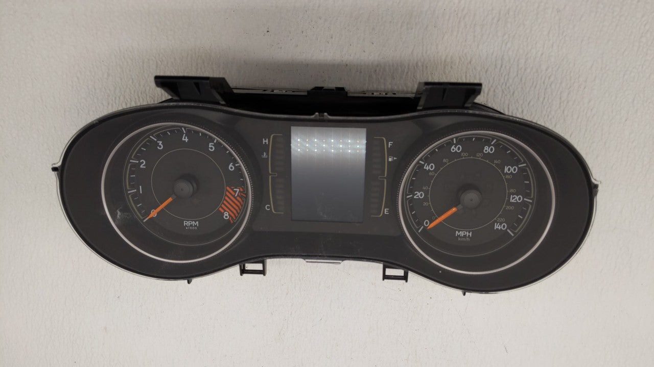 2015 Jeep Cherokee Instrument Cluster Speedometer Gauges P/N:P68241304AC Fits OEM Used Auto Parts - Oemusedautoparts1.com