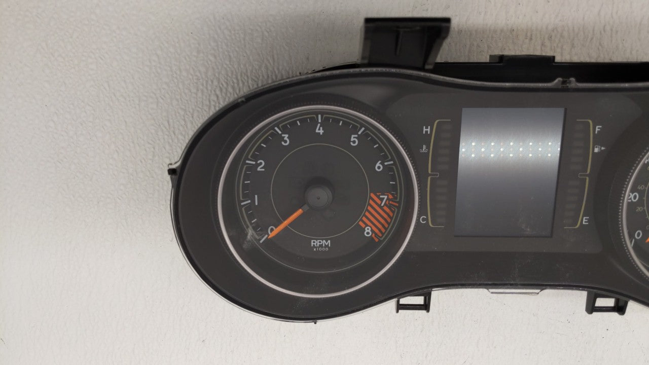 2015 Jeep Cherokee Instrument Cluster Speedometer Gauges P/N:P68241304AC Fits OEM Used Auto Parts - Oemusedautoparts1.com