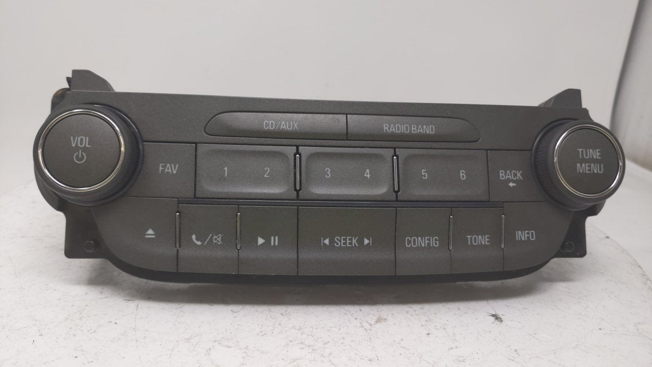 2013 Chevrolet Malibu Radio AM FM Cd Player Receiver Replacement Fits OEM Used Auto Parts - Oemusedautoparts1.com