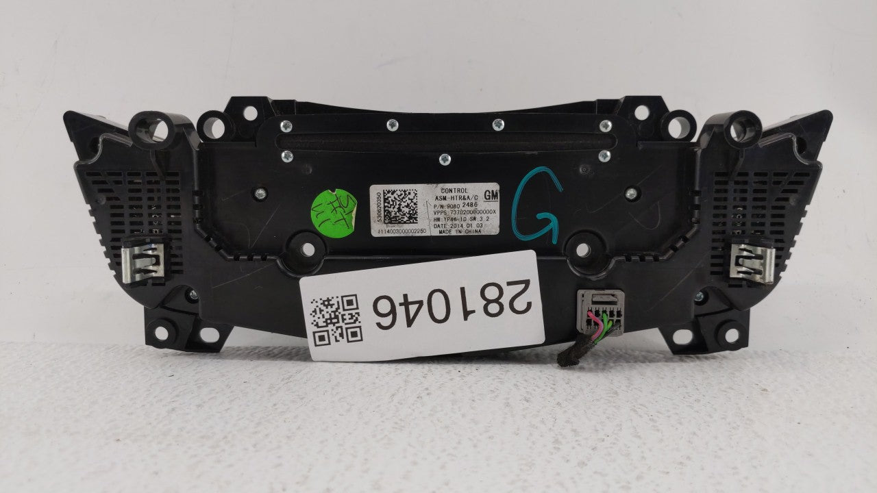 2014-2016 Buick Lacrosse Climate Control Module Temperature AC/Heater Replacement P/N:26679453 90802488 Fits 2014 2015 2016 OEM Used Auto Parts - Oemusedautoparts1.com