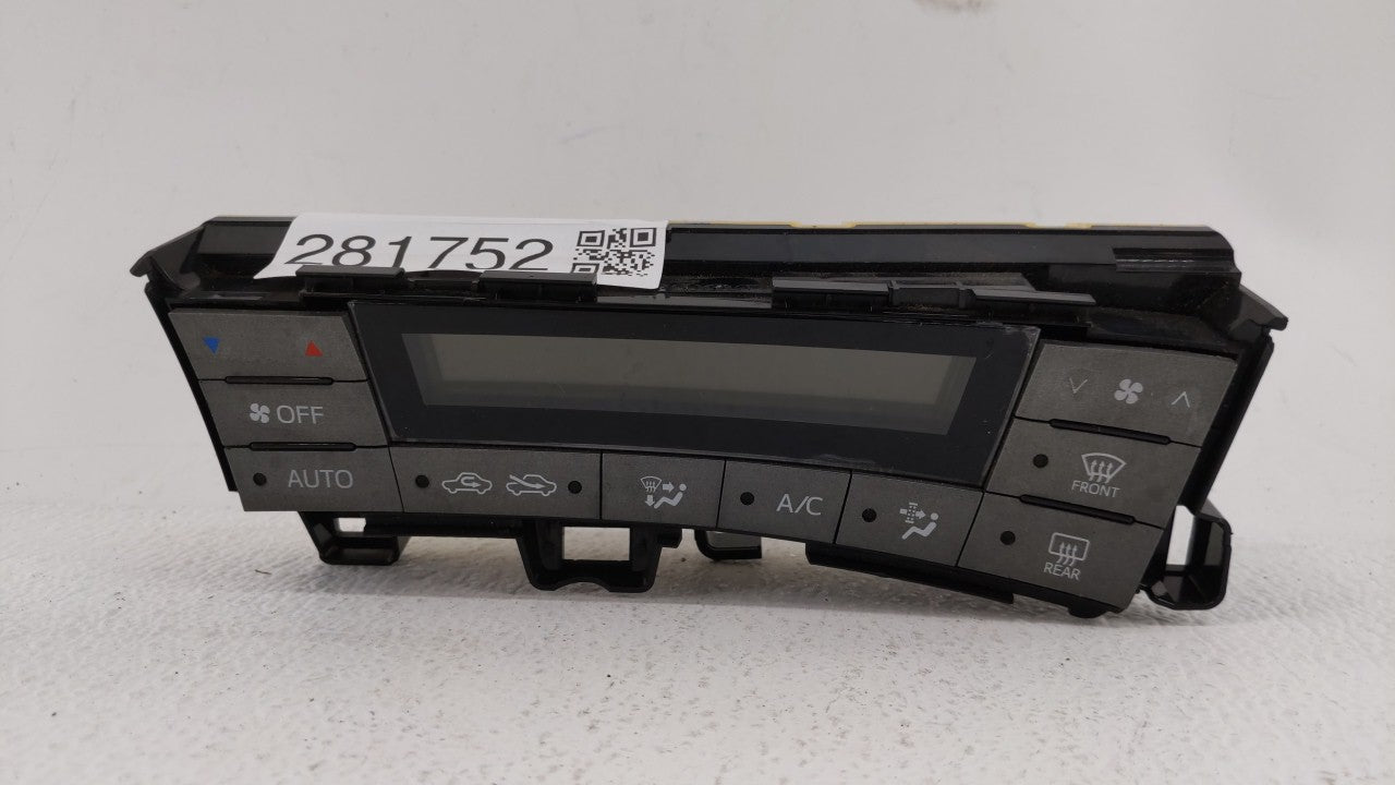 2013-2015 Toyota Prius Climate Control Module Temperature AC/Heater Replacement P/N:55900-47120 75D726 Fits 2013 2014 2015 OEM Used Auto Parts - Oemusedautoparts1.com