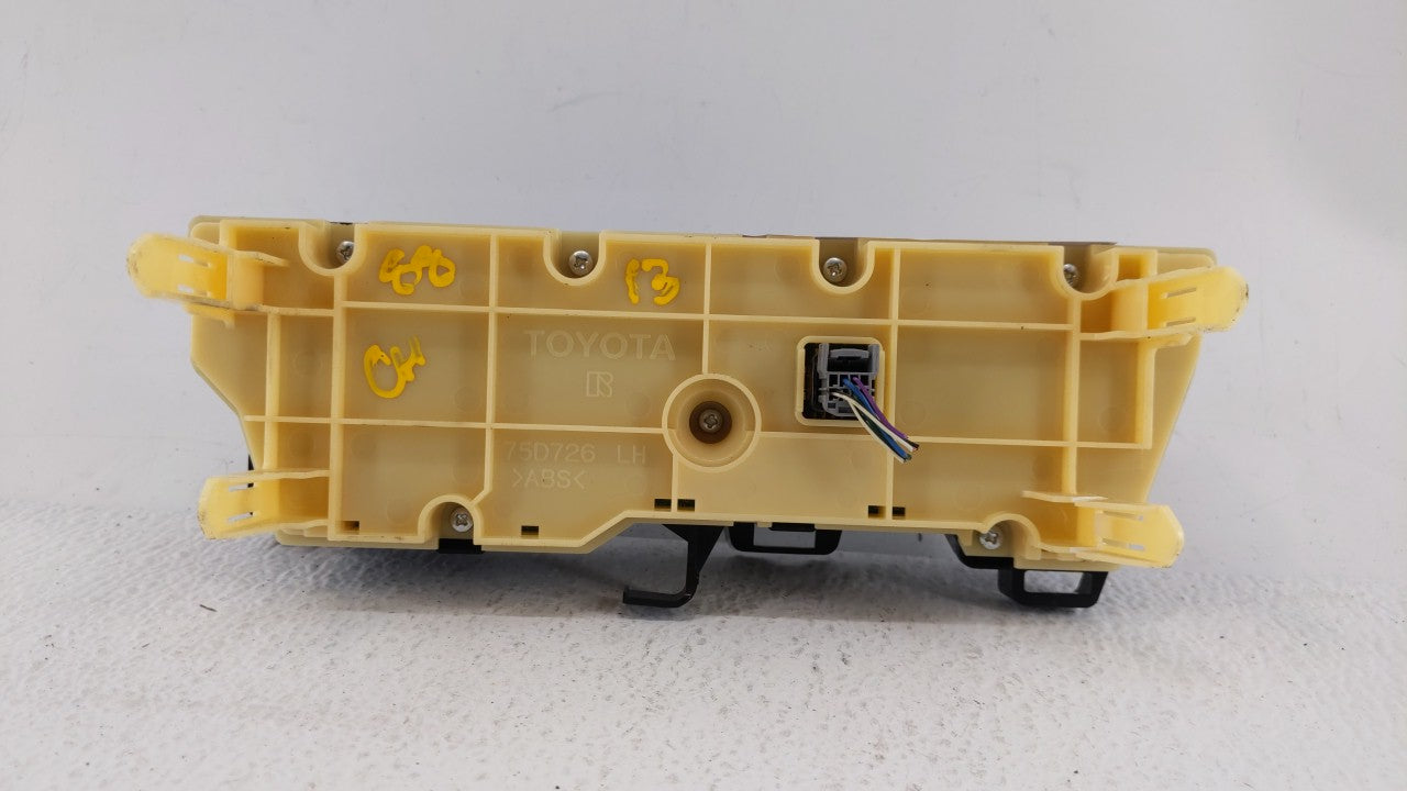 2013-2015 Toyota Prius Climate Control Module Temperature AC/Heater Replacement P/N:55900-47120 75D726 Fits 2013 2014 2015 OEM Used Auto Parts - Oemusedautoparts1.com