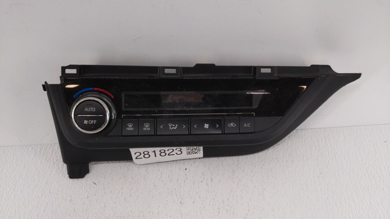 2014-2016 Toyota Corolla Climate Control Module Temperature AC/Heater Replacement P/N:210111 55900-02500 Fits 2014 2015 2016 OEM Used Auto Parts - Oemusedautoparts1.com