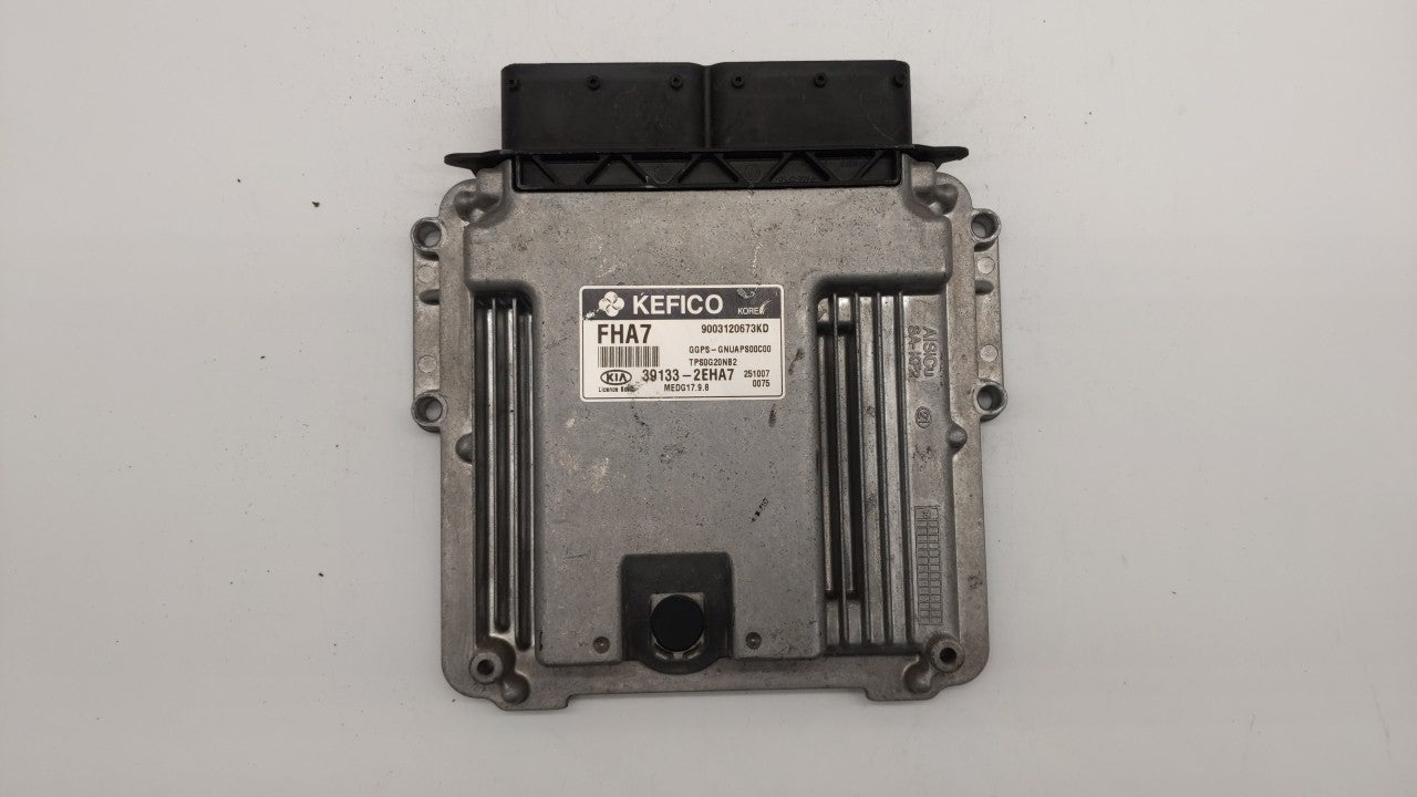 2016 Kia Soul PCM Engine Computer ECU ECM PCU OEM P/N:39133-2EHA7 Fits OEM Used Auto Parts - Oemusedautoparts1.com